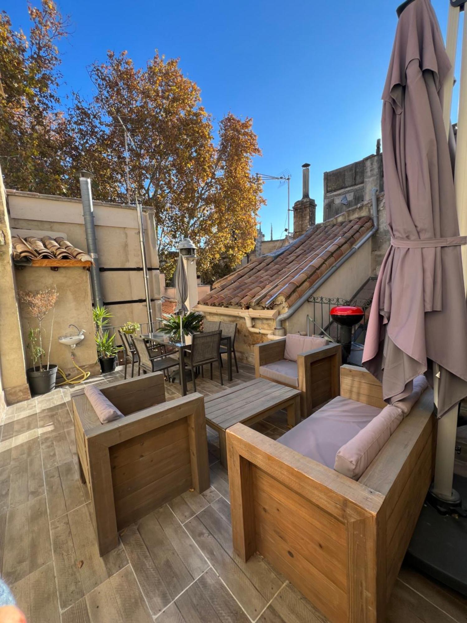 דירות אביניון Renove, Vue Sur Palais Des Papes, Terrasse Et Wifi Troisieme Etage מראה חיצוני תמונה